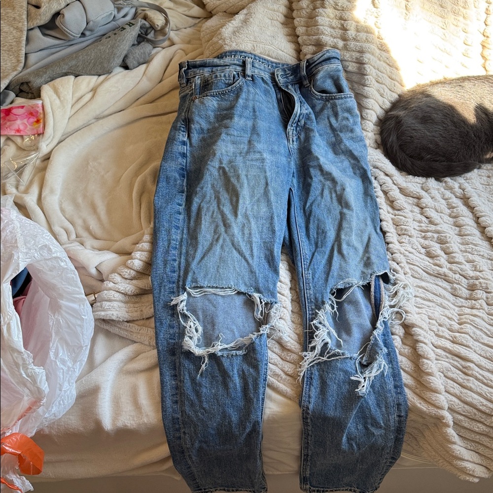 American Eagle Outfitters Light Blue Denim Jeans
